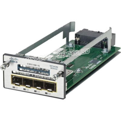 Modulo della rete del catalizzatore 3560X 3750X 4-Port Gigabit Ethernet di Cisco C3KX-NM-1G
