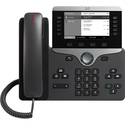 Telefono del IP 8861 con lo schermo a 3,5 pollici della viva voce di connettività della rete Ethernet