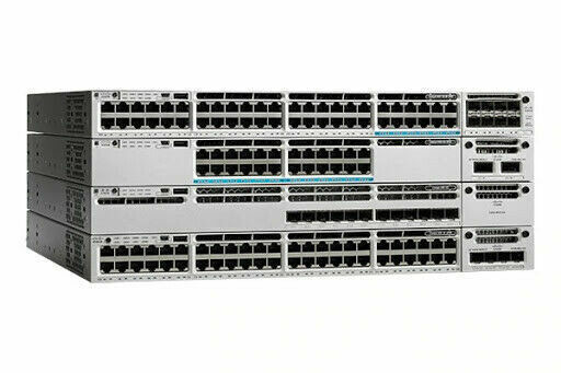 C9300-24UB-A Cisco Catalyst C9300-24UB Ethernet Switch 3 strati supportati fibra ottica