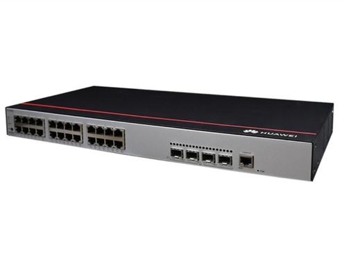 S5735-L24P4S-A1 Huawei S5700 Series Switch 24 10/100 / 1000Base-T Ethernet Port 4 Gigabit SFP POE + AC Power Sup)