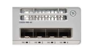 C9200 NM 4X scheda di interfaccia di rete Ethernet Cisco Catalyst 9000 Switch Modules