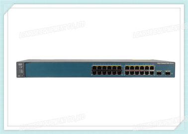 Commutatore a fibra ottica di POE del porto 10/100 del commutatore WS-C3560V2-24TS-S 24 di Ethernet di Cisco
