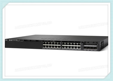 Commutatore di gigabit PoE+ del porto del commutatore di rete Ethernet di Cisco WS-C3650-24PD-L 24 con la tratta in salita 2x10G