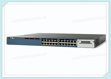 Il commutatore a fibra ottica 3560-X 24 di WS-C3560X-24T-S Cisco Ports lo scaffale diretto L3 1U montabile
