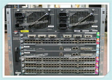 WS-C4507R+E Cisco commutano il telaio della scanalatura del catalizzatore 4500E 7 per 48Gbps/ridondanza potere della scanalatura