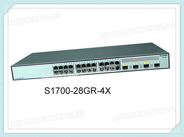 Commutatori 24 x 10/100/1000 di S1700-28GR-4X Huawei dei porti 4 10 CA 110/220V dell'evento SFP+