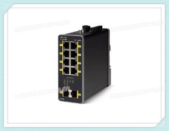 Cisco commuta il commutatore industriale di Ethernet dei porti del rame del Fe di GE SFP 8 del commutatore basato GUI 2 di IE-1000-8P2S-LM L2 PoE