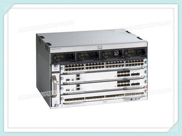 Catalizzatore di C9404R Cisco telaio della scanalatura del commutatore 4 di 9400 serie 2 scanalature 2880W del linecard