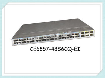 Commutatore di rete di CE6857-48S6CQ-EI Huawei 48x10GE SFP+, 6x40GE/100GE QSFP28