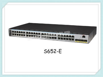 Commutatori di rete di Huawei S652-E 48 10/100/1000 di CA 110V/220V di SFP dell'evento dei porti 4 con nuovo