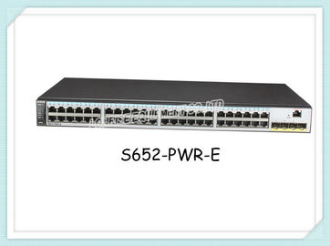 Evento SFP dei porti 4 dei commutatori di rete di Huawei S652-PWR-E 48x10/100/1000 PoE+ con nuovo