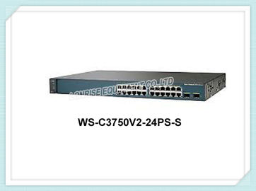 Commutatore di rete di Cisco WS-C3750V2-24PS-S 24 10/100 di PoE +2 x SFP 32Gbps