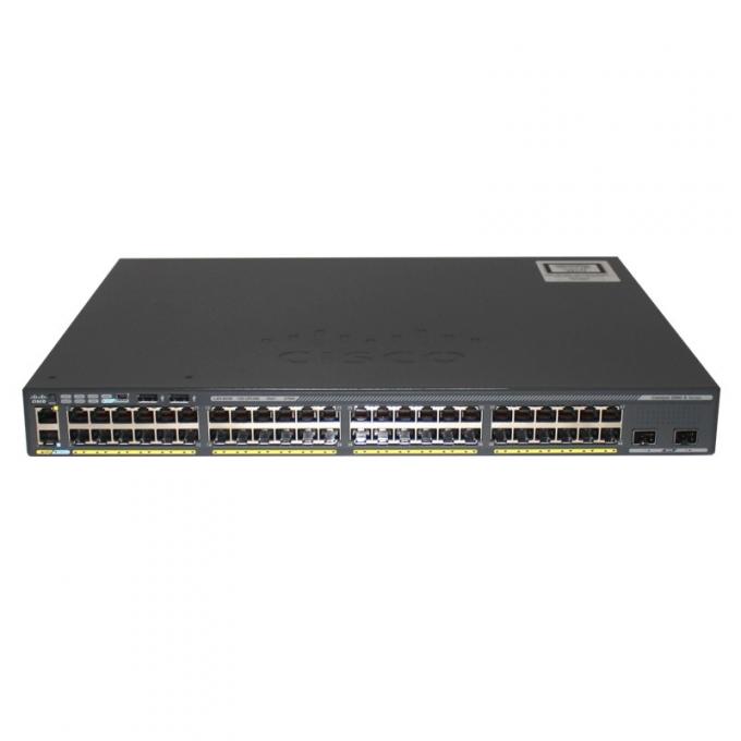 C1000-48P-4G-L Cisco Catalyst 1000 Series Switch 48x 10/100/1000 Ethernet PoE+ e 370W PoE porte di budget, 4x 1G SFP uplink 3