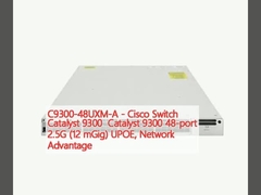 C9300-48UXM-A - Cisco Switch Catalyst 9300 Catalyst 9300 48 porte 2.5G (12 mGig) UPOE, vantaggio di rete
