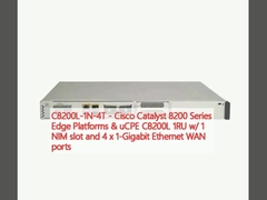 C8200L-1N-4T - Cisco Catalyst 8200 Series Edge Platforms & uCPE C8200L 1RU con 1 slot NIM e 4 porte WAN Ethernet da 1 Gigabit