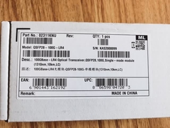 QSFP28-100G-LR4 modulo LC Interfaccia Huawei High Speed Transceiver Spa Modulo Ottico Transceiver