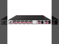 CE8855-32CQ4BQ-B 32×100 GE + 4×200 GE, 8 Tbps, VXLAN/M-LAG/AI-ECN, 2×1.2 kW di alimentatori CA e 5 ventilatori, anteriore
