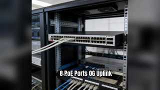 Ruijie RG-S0 Switch PoE a 8 porte