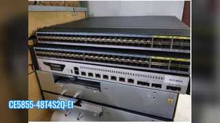 Switch HW CE5855-48T4S2Q-EI (48 porte GE RJ45, 4 porte 10G SFP+, 2 porte 40G QSFP+, 2*FAN Box, ingresso lato porta