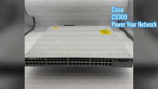 C9300-48P-E, switch Cisco Catalyst 9300, 48x1G PoE+/uplink modulari/essenziali di rete
