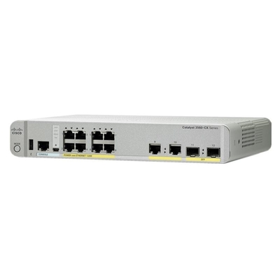 Base compatta 176 Gbit Poe del IP del commutatore di Ethernet del catalizzatore di WS-C3560CX-8PC-S