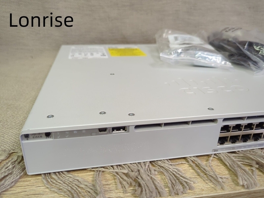 C9300L-24T-4X-E ​​- Switch Cisco Catalyst 9300L Uplink fissi a 24 porte Solo dati Uplink 4X10G Network Essentials