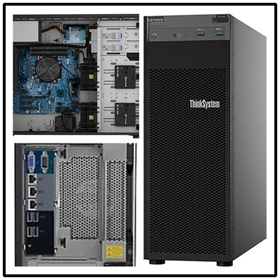 Server ThinkSystem ST250 V2 – server della torre della garanzia 3yr compreso il CPU di Intel Xeon 3.3GHz