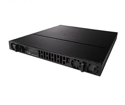 Router di rete industriale Cisco ISR4431-SEC/K9 con throughput da 500 Mbps a 1 Gbps, 4 porte SFP e CPU multi-core