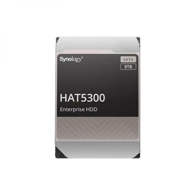 Synology HAT5300-8T 8TB 3.5&quot; 6Gbps 7.2K RPM 512E Enterprise SATA Hard Disk Per i sistemi NAS di Synology
