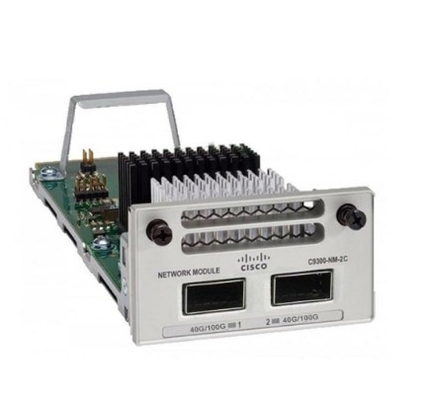 C9300X-NM-2C Catalyst Modulo di rete della serie 9300 - Modulo di espansione - 40gb Ethernet / 100gb Ethernet Qsfp X 2.
