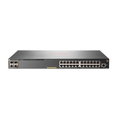 JL255A, switch Aruba 2930F, 24xGE PoE+/4xSFP+/Budget PoE da 370 W