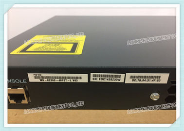 Commutatore WS-C2960-48PST-L 48 di Cisco PoE 10/100 di gigabit SFP del commutatore 2 di Ethernet di POE