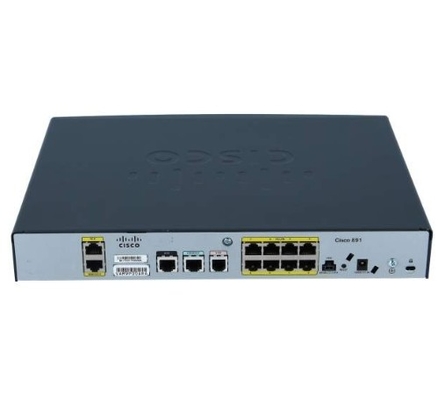 Router CISCO891-K9 Cisco 891 GigaE SecRouter 2 porti PALLIDI i porti di 8 x 10/100 di lan