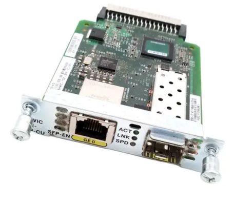 Cisco EHWIC-1GE-SFP-CU 1 Port Gigabit Ethernet HWIC con slot SFP