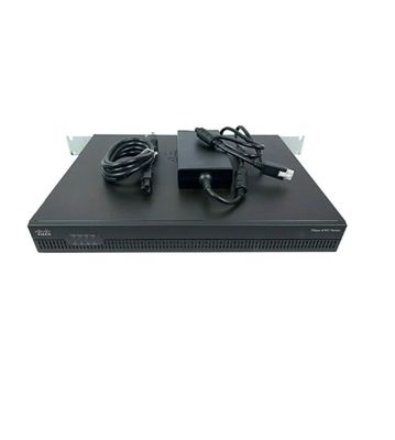 ISR4321-SEC/K9 ISR 4321 con 2 slot GE integrati, 2 slot NIM, 1 slot ISC, 4 GB di memoria flash predefinita, 4 GB di DRAM predefinita