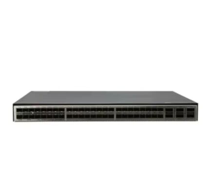 S6750-H48Y8C Include 48 * 10GE elettrico, 8 * 100GE QSFP28, 2 * alimentazione a corrente alternata, 4 * fan box, port side blowing
