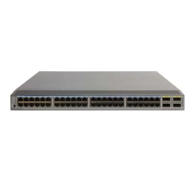 CE6850-48T4Q-EI, Huawei CE6800 Switch, 48x10GE RJ45/4x40GE QSFP+/senza ventilatore e PSU