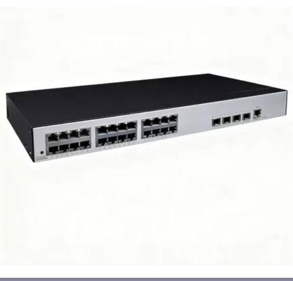 S5735S-L24T4S-A1 (24 porte Ethernet 10/100/1000BASE-T, 4 Gigabit SFP, alimentatore CA)
