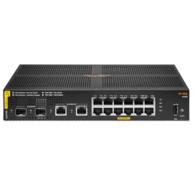 JL679A, switch Aruba 6100, 12xGE PoE/2xSFP+/139 W PoE