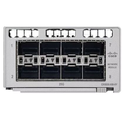 Cisco C9300X-NM-8Y Catalyst Modulo di espansione di rete serie 9300 con 8 porte SFP e velocità di dati di 25 Gbps