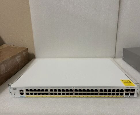C1000-48P-4X-L Switch PoE+ Gigabit gestito, porte PoE 48×1G 4×10G SFP+ Uplinks, budget PoE 370W per imprese e PMI