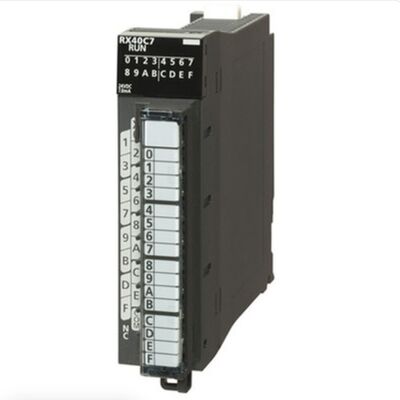 Modulo PLC Mitsubishi RX40C7 – Modulo di ingresso 24 V CC a 16 punti serie iQ‑R per l'automazione industriale