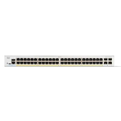 C1300-48P-4X, switch Cisco Catalyst 1300, 48 PoE+/370 W, 4x 10G SFP+, montabile in rack