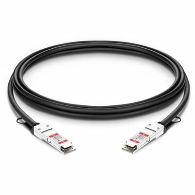 Cavo DAC QSFP28 100Gbps Passivo in Rame Direct Attach Cable con Lunghezza 5M per Interconnessione ad Alta Velocità