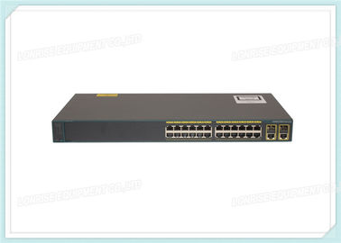 Cisco commuta il commutatore più 24 10/100 della rete Ethernet 2960 di WS-C2960+24TC-L + base di lan 2T/SFP