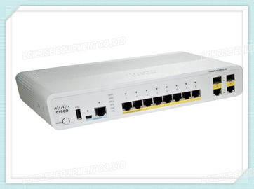 Cisco commuta la base doppia di lan di tratta in salita del Fe PoE 2 x del commutatore di rete Ethernet di WS-C2960C-8PC-L 8