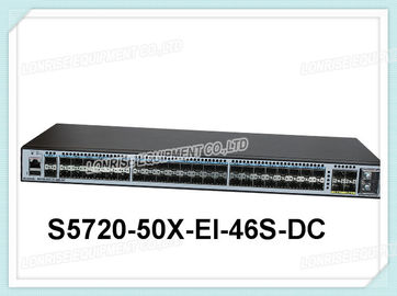 I porti 4 la X 10G SFP+ di SFP della base-x dei commutatori 46 x 100/1000 di S5720-50X-EI-46S-DC Huawei Ports la corrente continua