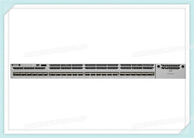 Cisco commuta porti accatastabili di WS-C3850-24XU-L i 24 100M/1G/2.5G/5G/10G UPoE 1 alimentatore a corrente alternata 1100 della scanalatura W del modulo della rete