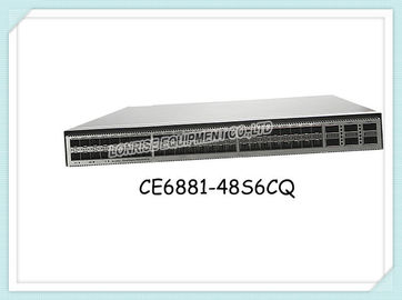 Commutatori di rete di Huawei CE6881-48S6CQ 48*10G SFP+ 6*100G QSFP28 senza fan e moduli di potere