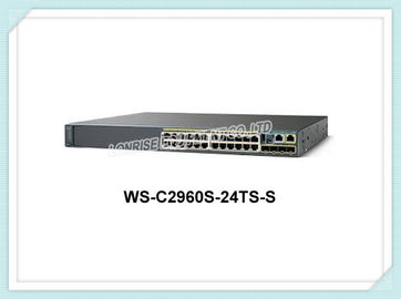Cisco commuta il catalizzatore 2960s 24 Gige, una lan Lite del commutatore di gigabit di WS-C2960S-24TS-S di 2 X SFP